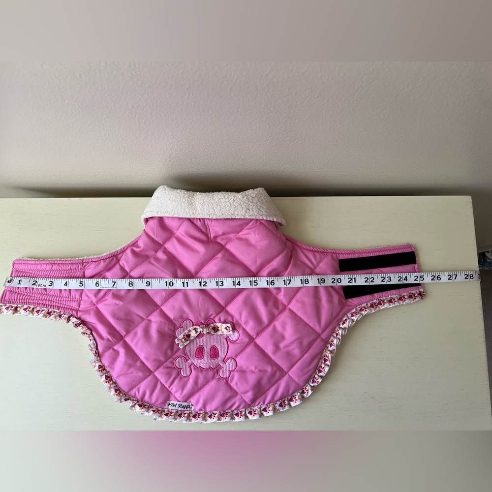 Pink Quilted Designer Jacket. - Picture 5 of 9
